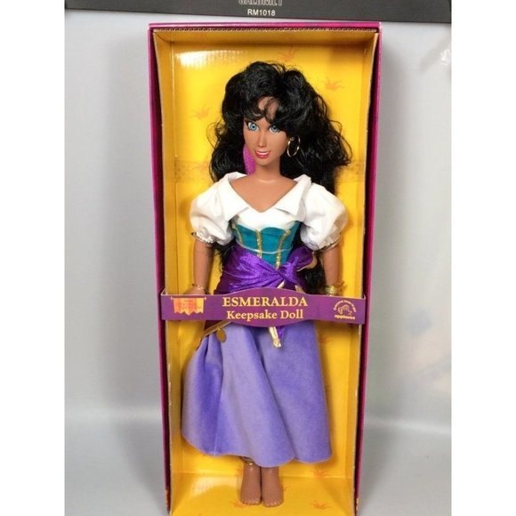 Vintage Disney ESMERALDA Doll Hunchback of Notre Dame Gypsy dancer Quasimodo fri - Picture 9 of 10